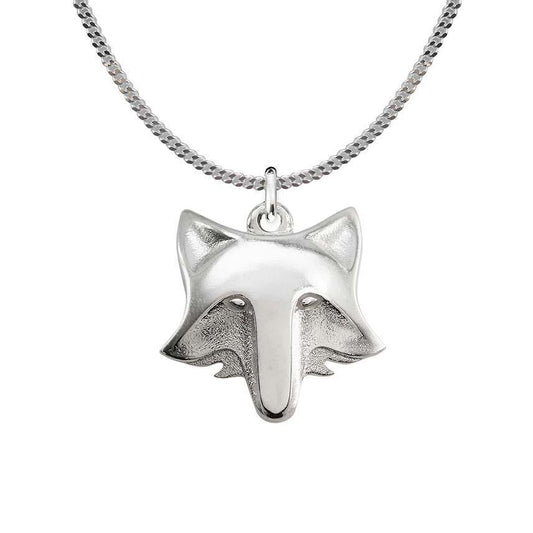 kettu kaulakoru, hopeinen riipus