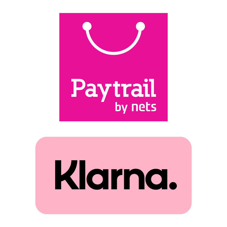 Korupaja Kaamos - korujen nettikaupan maksutavat : Paytrail ja Klarna